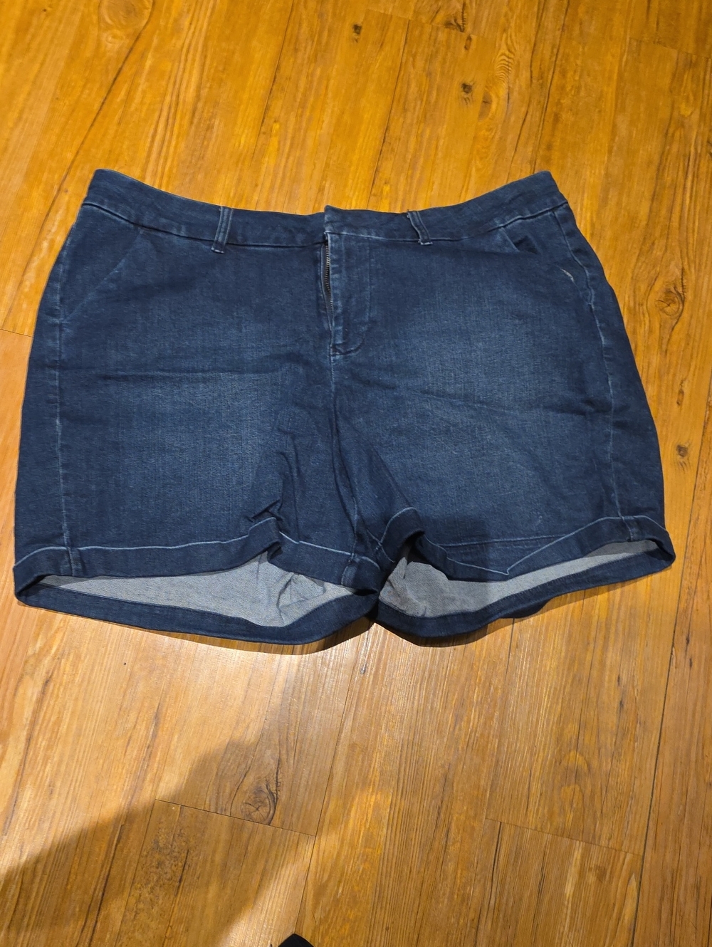 Maurices Dark Indigo Denim Shorts